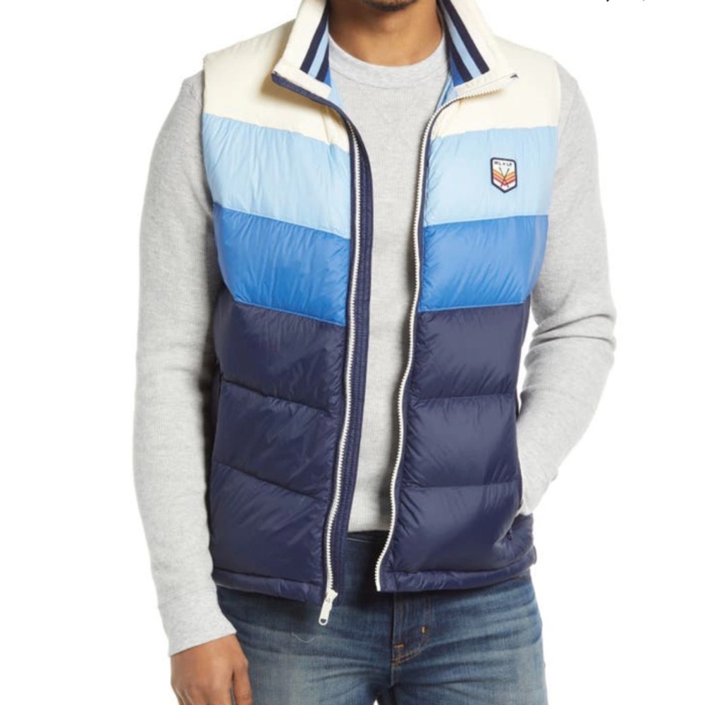 Marine Layer X Lost & Found Whistler Down Puffer Vest